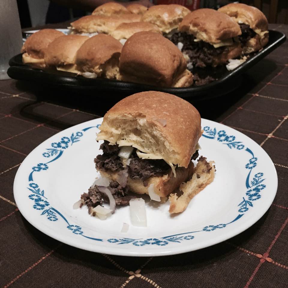 cheeseburger sliders
