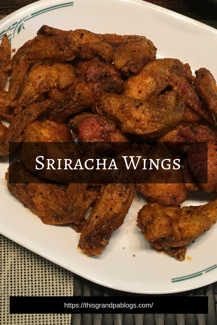 sriracha wings