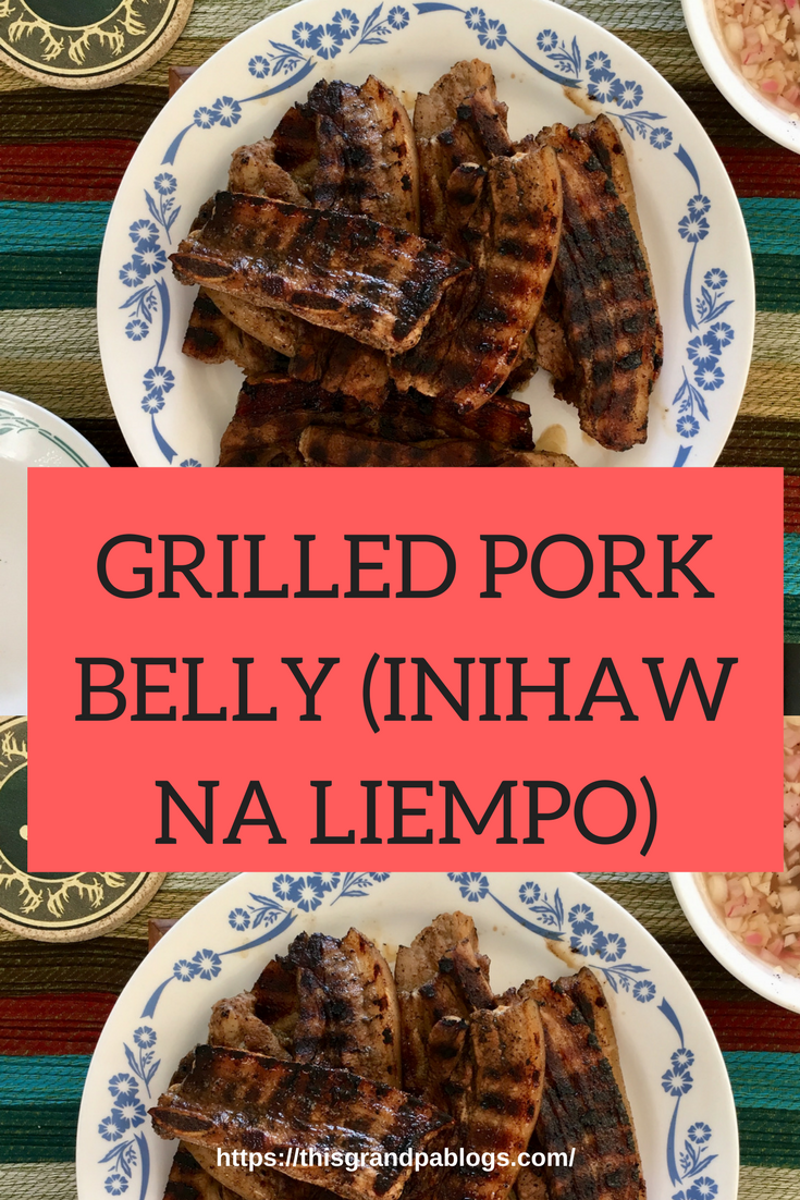 GRILLED PORK BELLY