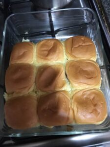 barbecue chicken sliders