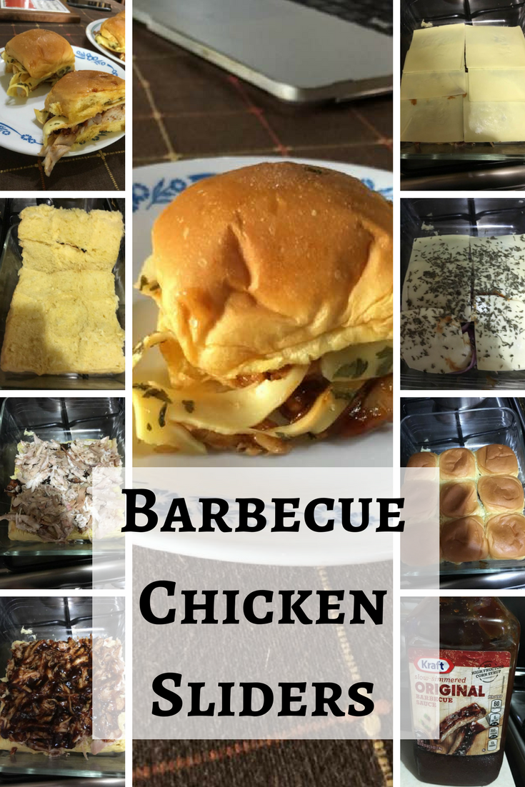 barbecue chicken sliders